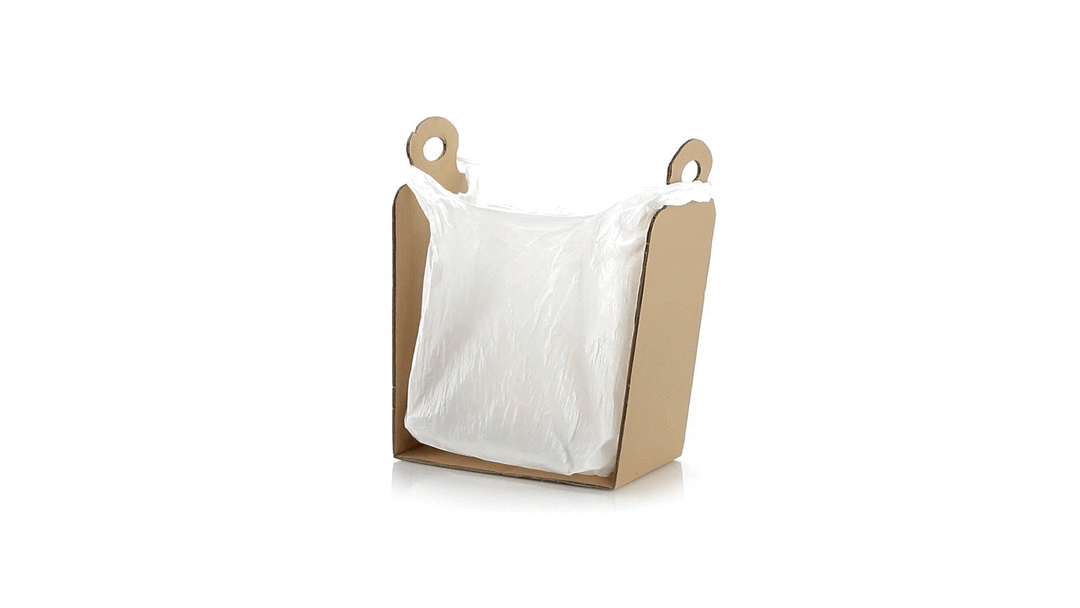 Support sac plastique en carton-102427