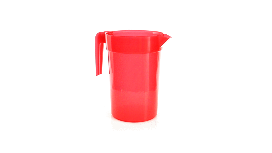 Carafe en plastique 1 L-103420
