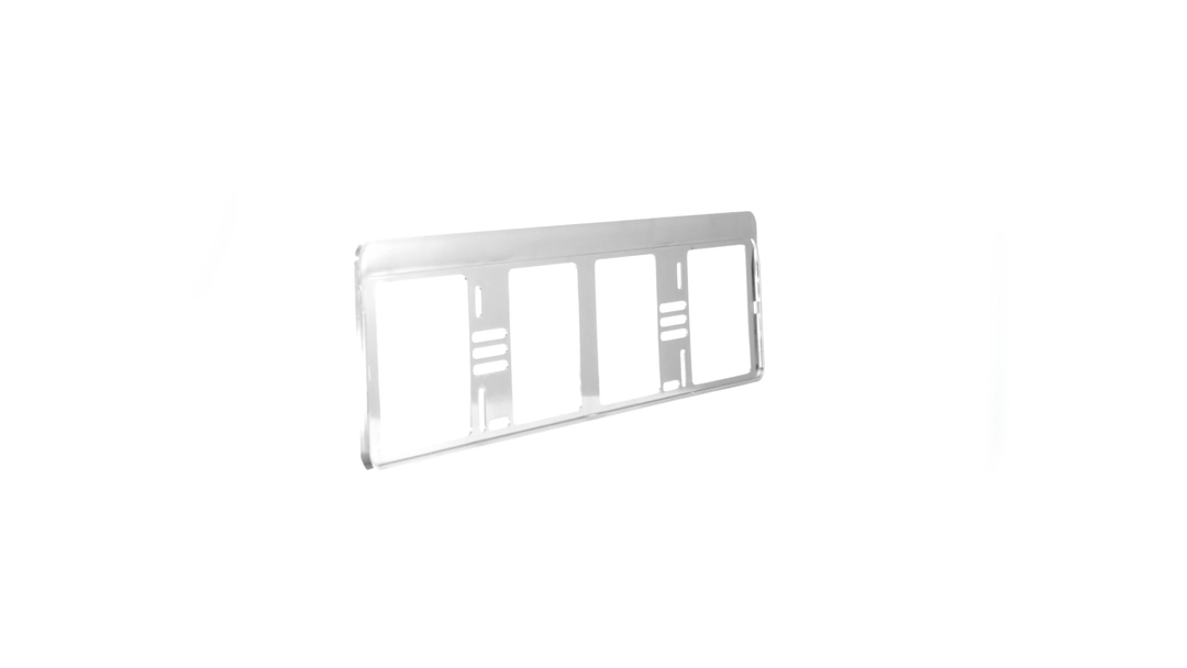 Porte-plaque d'immatriculation Chrome-106300