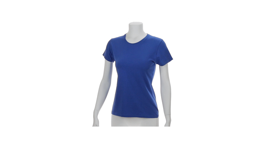 T-shirt femme Blanc Run-104036