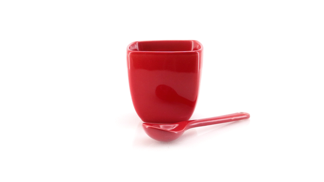 Saucière et cuillère en céramique-103538